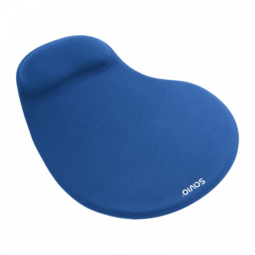 Podkładka żelowa pod mysz czarna SAVIO MP-01B